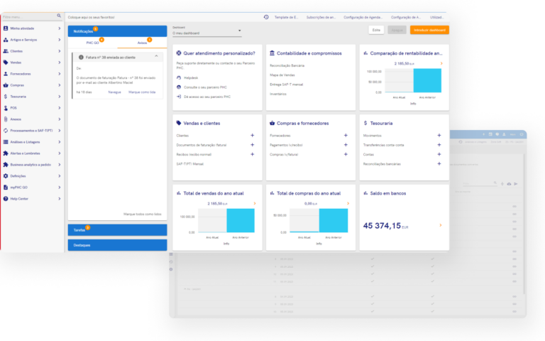 Flexibilidade PHC GO